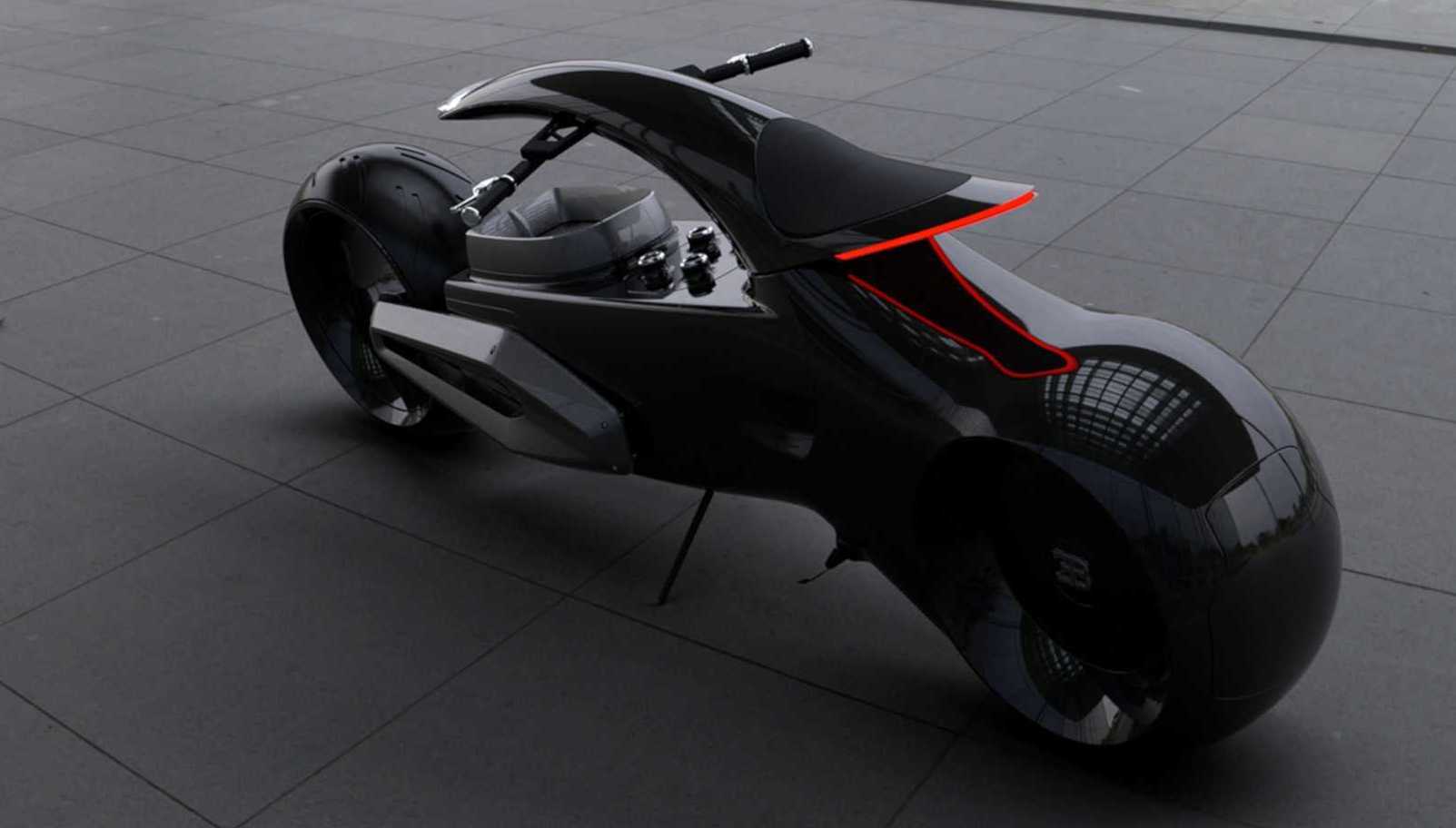 Bugatti Concept Bike Challenge заезд