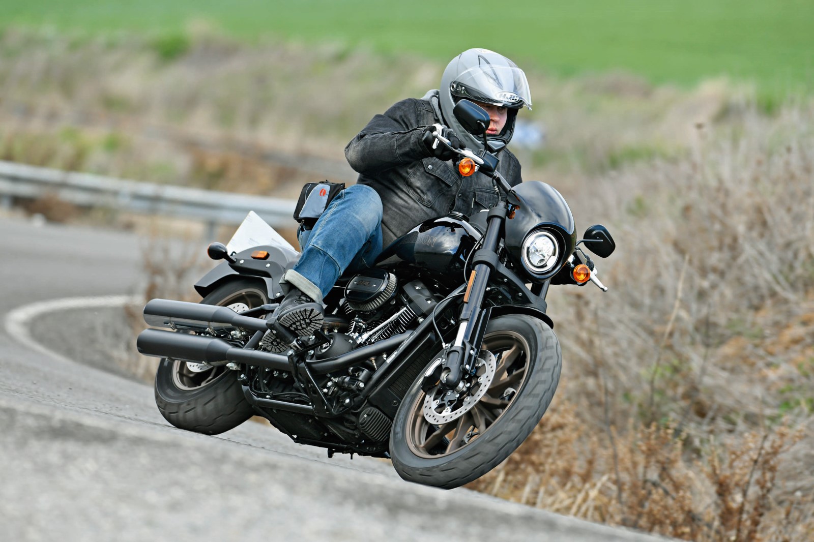Низший пилотаж. Тест Harley-Davidson Low Rider S - Журнал "МОТО", Журнал Мото, Мото56