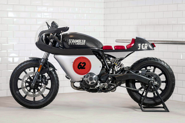 Ducati scrambler sixty2 store cafe racer