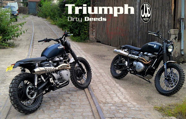 «Скремблер» Triumph Dirty Deeds от JvB-moto - Журнал "МОТО", Журнал Мото, Мото56