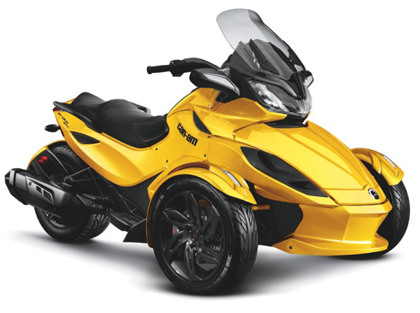 Впечатления от уникального мотоцикла BRP Can-am Spyder ST-S 2013