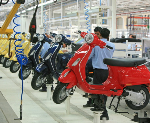 Продажи Piaggio в Европе упали к лету