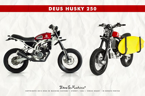 Husqvarna TE250 от  ателье Deus