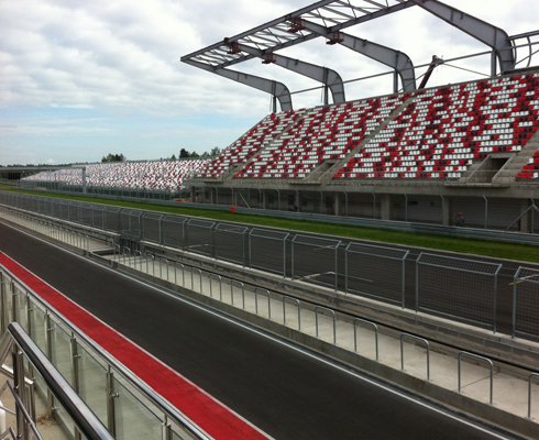 Первый заезд пилотов WSBK на Moscow Raceway