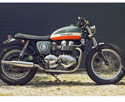 Кастом Triumph Bonneville T100