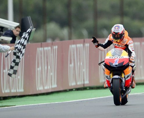 Результаты финального этапа MotoGP 2012 года