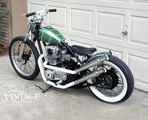 «Лейн-сплиттер» Yamaha XS650 от Vintage Customs