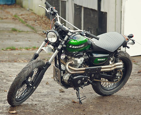 Kawasaki W800 на английский лад от «Spirit of the Seventies»