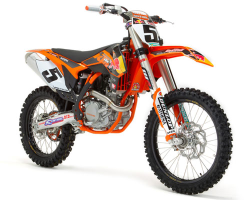 KTM показали  450SX-F Factory Edition 2013 года