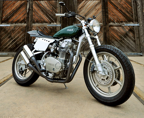 Стрит-трекер на базе Yamaha XS650