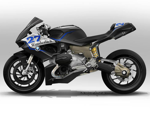 Концепция Wunderlich BMW R1200S от Николя Пети