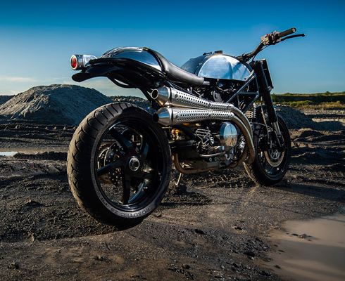 Городской скремблер BCR Ducati Monster Tracker