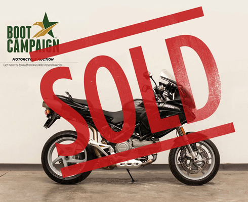 Ducati Брюса Уиллиса ушел с молотка за $ 6250