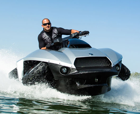 Gibbs Quadski: гибрид квадро- и гидроцикла