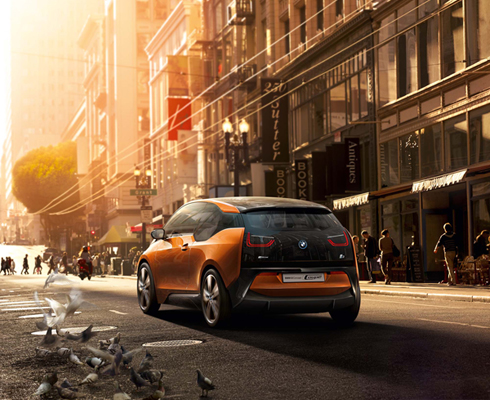 Электрокар BMW i3 оснастят двигателем от скутера?