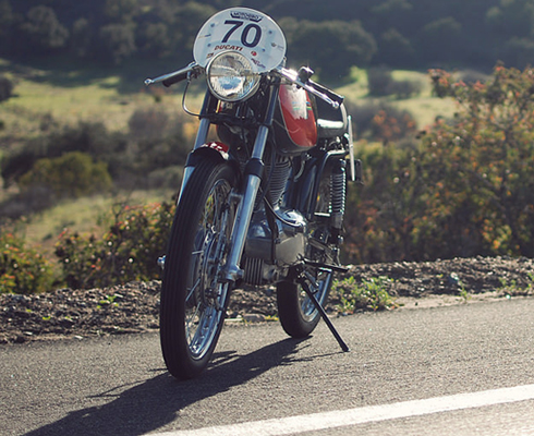 Кафе-рейсер Gilera 175 Milano Taranto
