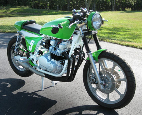 «Кафе» Kawasaki KZ750 – вечно молодой, вечно зеленый…