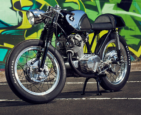 Honda CB77 от австралийской Mid Life Cycles