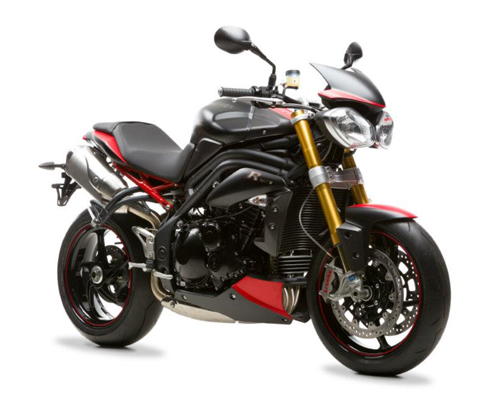Triumph Speed Triple R Dark: темный британский рыцарь