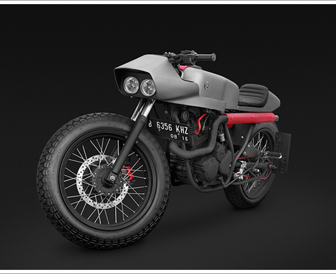 Индонезийский Yamaha Scorpio из Thrive Motorcycles