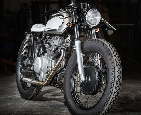 Yamaha XS400 из орегонской Spin Cycle