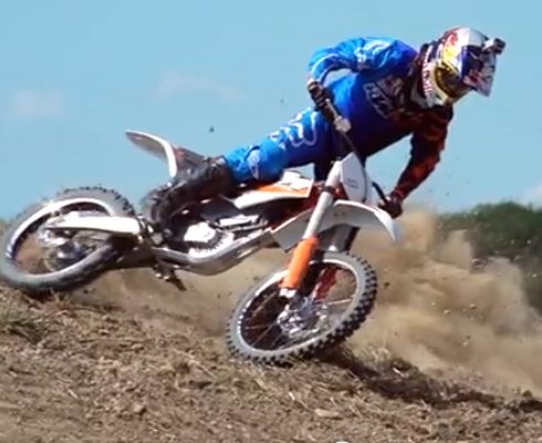 Фристайлер опробовал в деле «электричку» KTM Freeride E