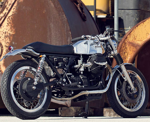 Moto Guzzi 850 T3 от итальянских мастеров Officine RossoPuro