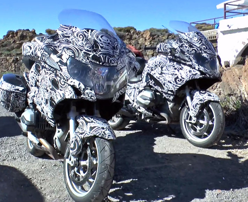 Шпионское видео BMW R1200RT/R1200GT 2014 года