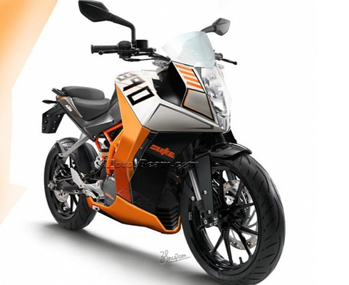 KTM выпустит спортбайки на базе нейкедов в 2014 году