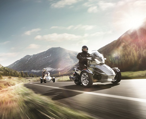 По горам на Can-Am: Spyder Grossglockner Challenge-2013