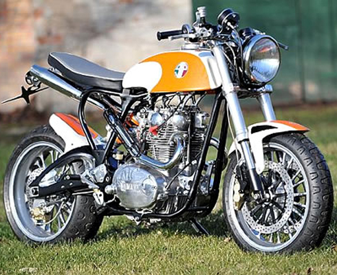 Кастом Yamaha XS650: «Ябза»