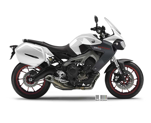 Концепция Yamaha MT-DM 850 от Luca Bar Design