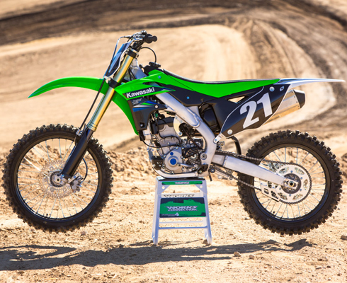 Kawasaki оснастит «ланч-контролем» KX250F в 2014 году