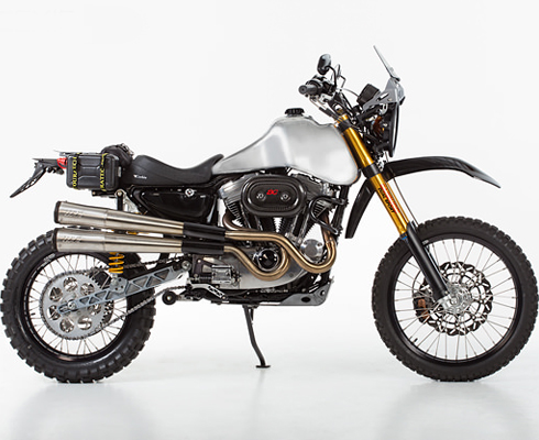Эндуро на базе Harley-Davidson Sportster