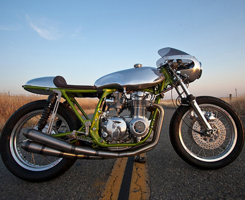 Кафе-рейсер Honda CB550K 1976 года