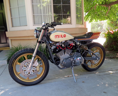 Стрит-трекер на базе H.-D. Sportster