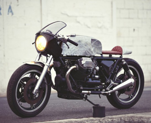 Проект Midnight Phoenix на базе Moto Guzzi Le Mans