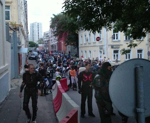 В табло они получали уже на бегу...
