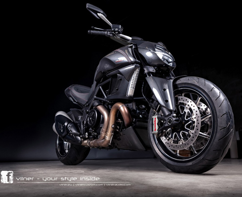 Ducati Diavel Carbon от мастеров Vilner