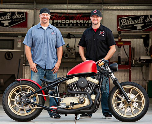 H.-D. Sportster «Голливуд» из DP Customs