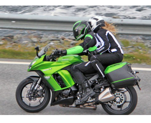 Kawasaki Z1000SX 2014 года замечен в Норвегии