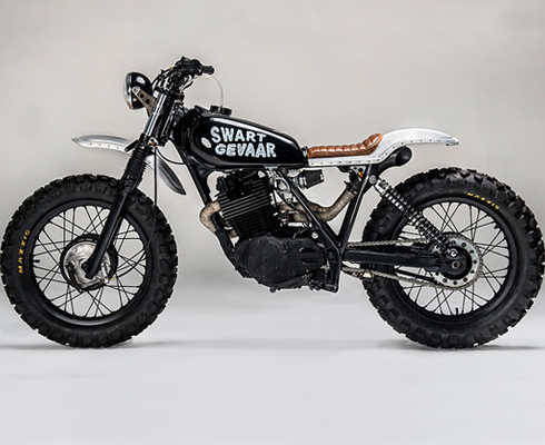 Honda XL500 Swart Gevaar