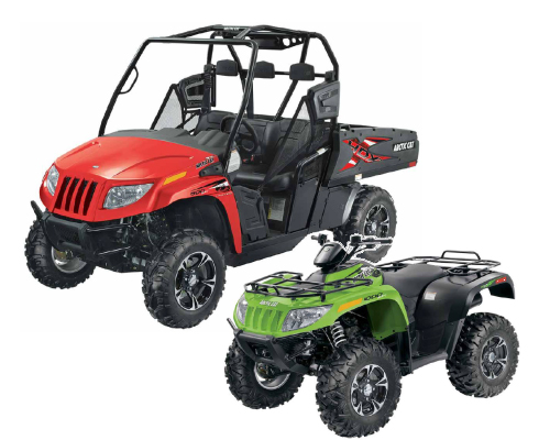 Новинки модельного ряда квадроциклов Arctic Cat 2014