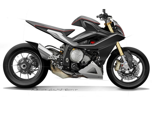Концепт Николя Пети: Husqvarna 1000 R