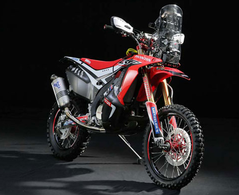 Honda анонсировала боевой CRF450 Rally 2014 года