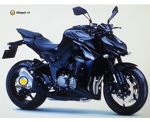 Kawasaki Z1000 2014 года засветился в интернете