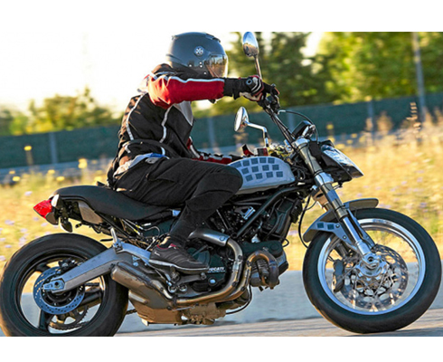 Ducati Scrambler снова засекли на тестах