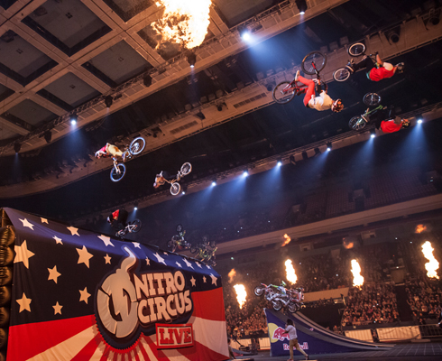 Шоу Nitro Circus Live взорвало «Олимпийский»