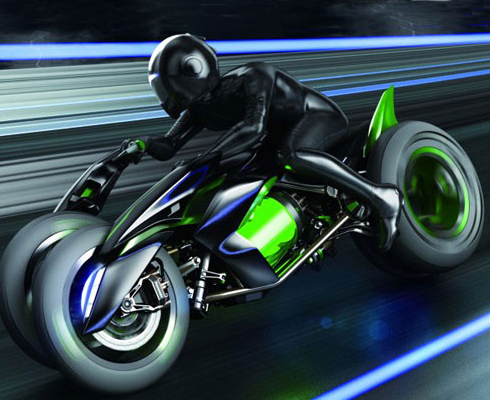 Чудеса трансформации трайка Kawasaki
