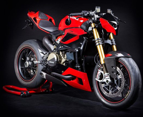 Ducati 1199 Panigale «переодели» в стритфайтер